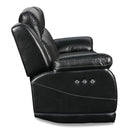 New Classic Furniture Vega Power Reclining Polyurethane Sofa UC3822-30P1-PBK IMAGE 7