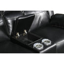 New Classic Furniture Vega Power Reclining Polyurethane Loveseat UC3822-25P1-PBK IMAGE 10