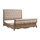 Acme Furniture Teagan King Upholstered Sleigh Bed 22087EK IMAGE 2