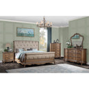 Acme Furniture Teagan Queen Upholstered Sleigh Bed 22090Q IMAGE 4