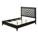 Acme Furniture King Upholstered Panel Bed 27407EK IMAGE 2