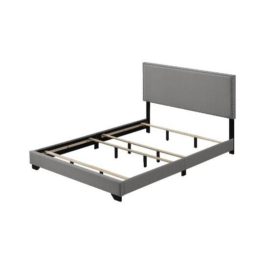 Acme Furniture Queen Upholstered Panel Bed 27430Q IMAGE 1