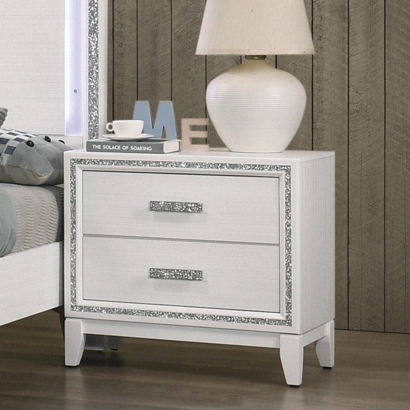 Acme Furniture Haiden 2-Drawer Nightstand 28453 IMAGE 1