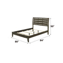 Acme Furniture Ilana 28467EK EK Bed IMAGE 5