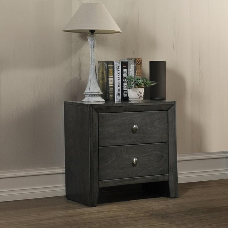 Acme Furniture Ilana 2-Drawer Nightstand 28473 IMAGE 1