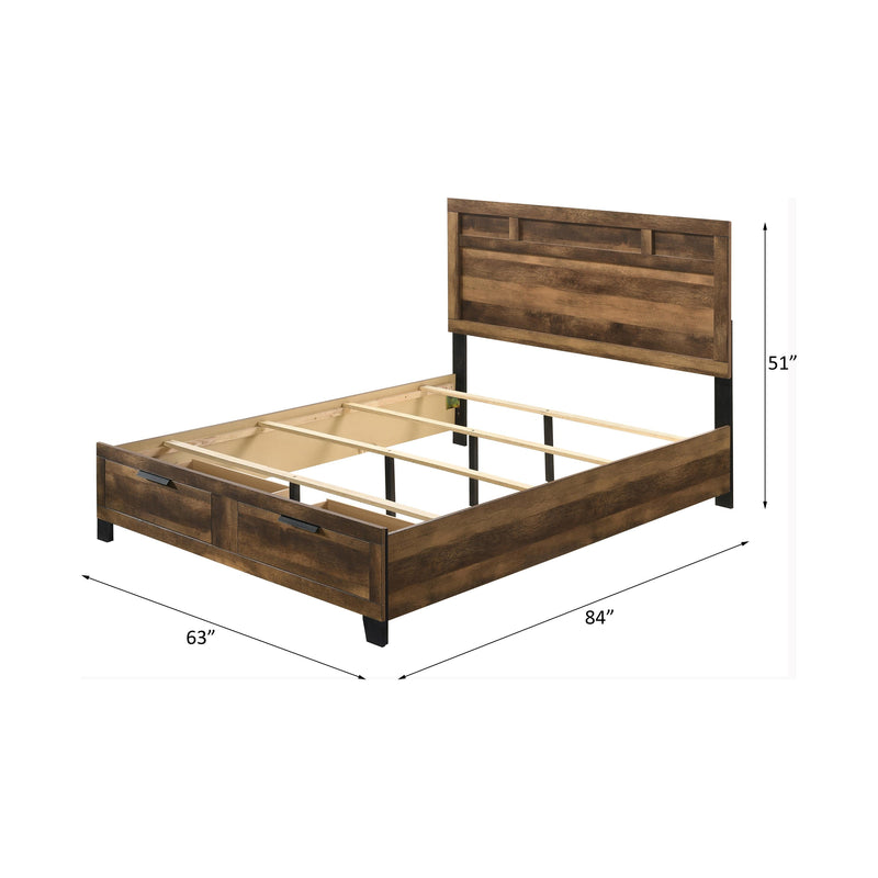 Acme Furniture Morales 28590Q Queen Bed with Storage IMAGE 4