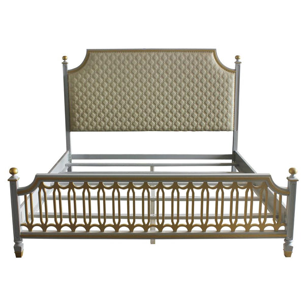 Acme Furniture House Marchese King Panel Bed 28887EK IMAGE 1