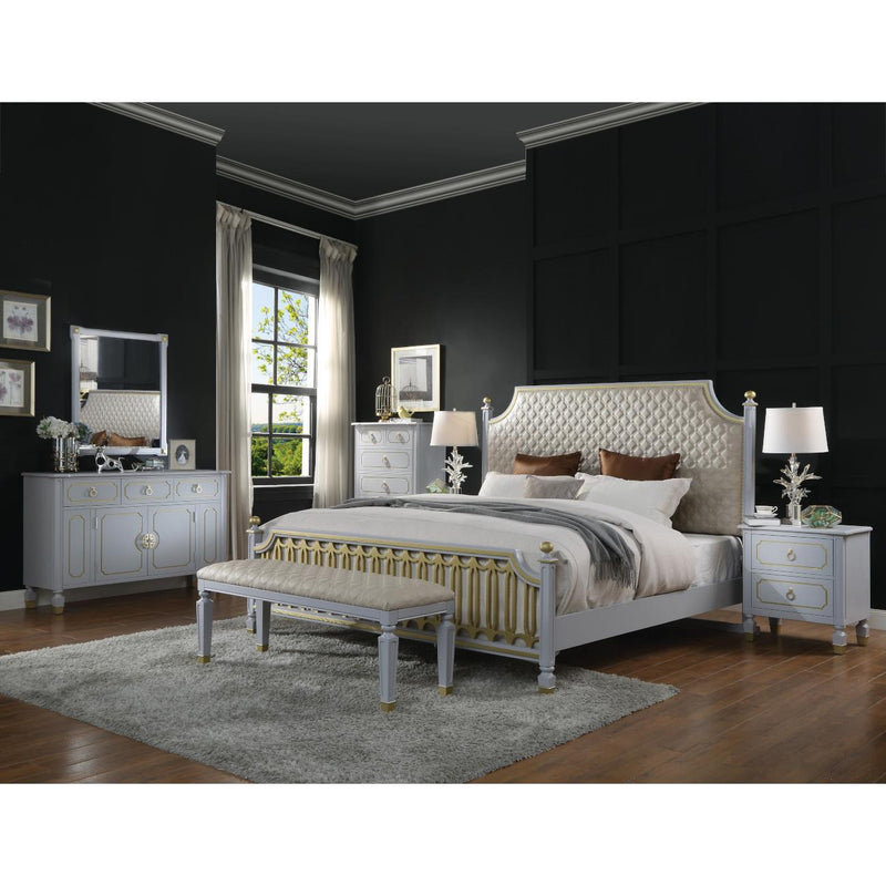 Acme Furniture House Marchese Dresser Mirror 28864 IMAGE 3