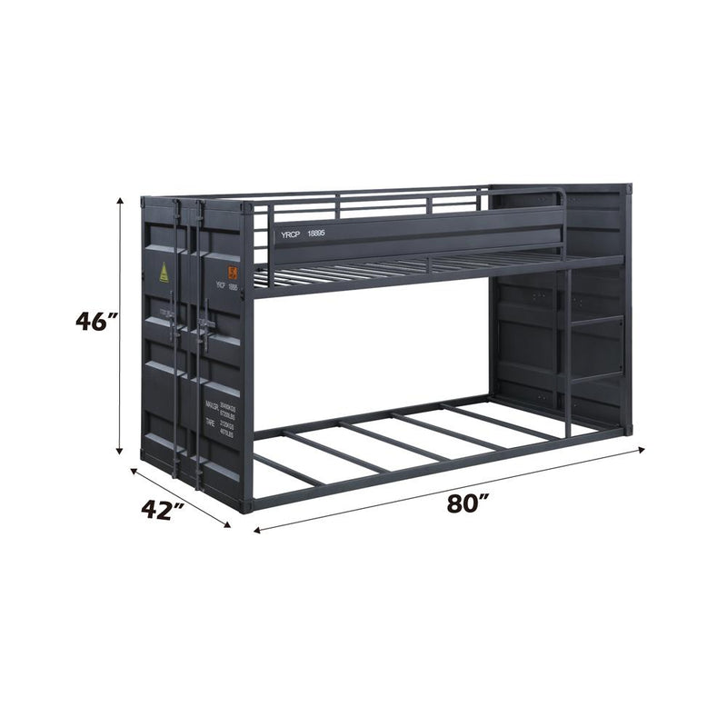Acme Furniture Cargo 37815 Twin/Twin Bunk Bed IMAGE 4