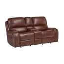 Acme Furniture Reclining Leather Look Loveseat FGC69506-40G IMAGE 1