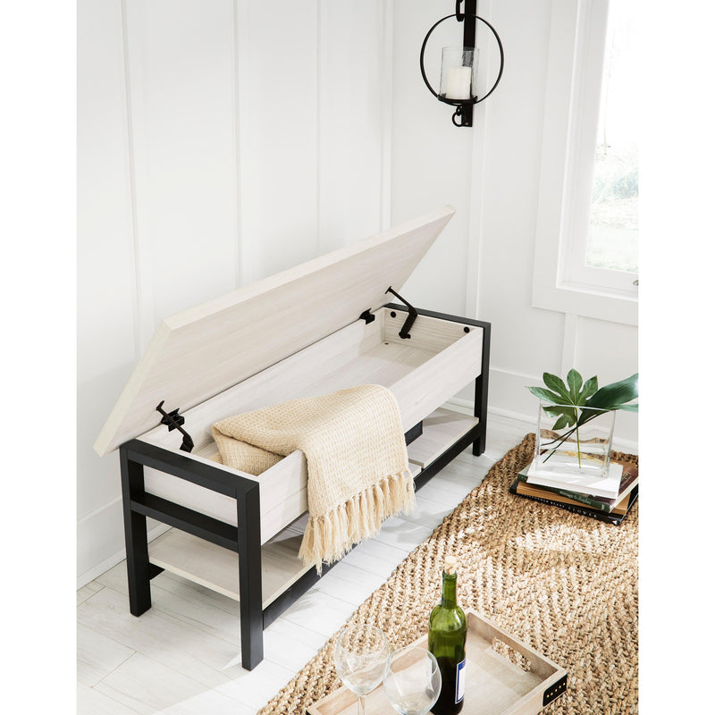  Signature Design by Ashley Rhyson A3000312 Storage Bench IMAGE 5