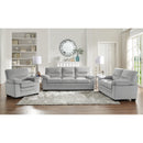 Homelegance Keighly Stationary Fabric Sofa 9328GY-3 IMAGE 5