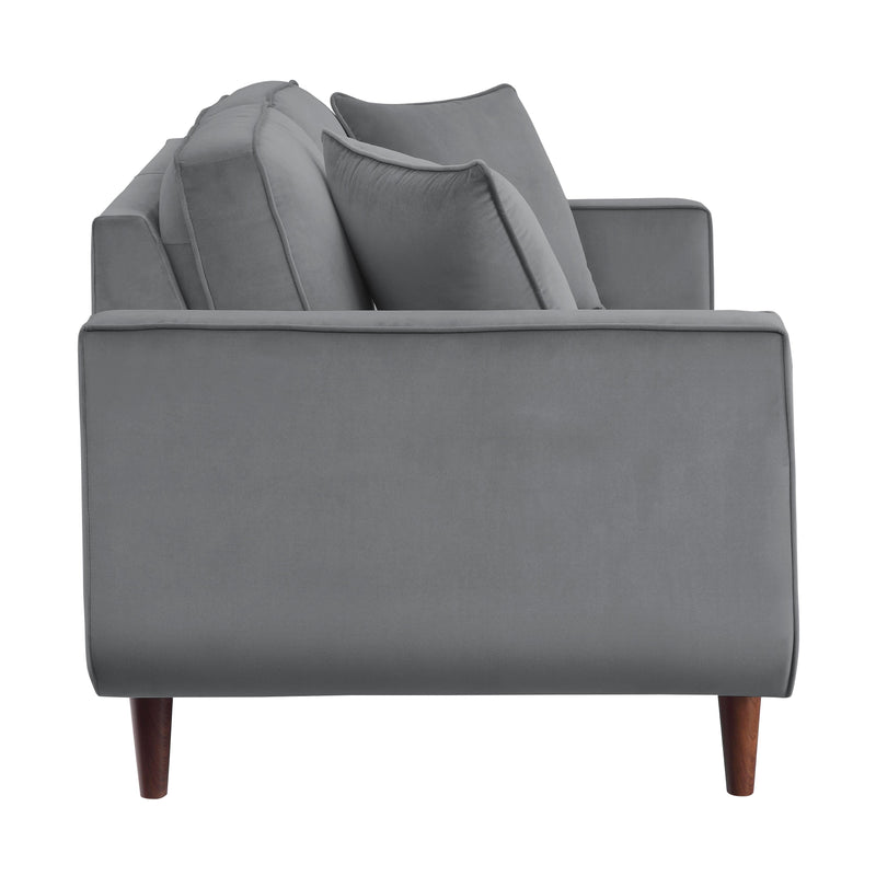 Homelegance Rand Stationary Fabric Loveseat 9329GY-2 IMAGE 3