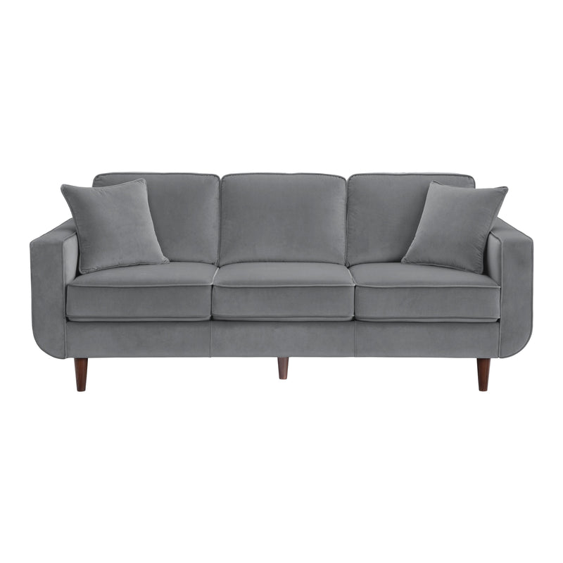 Homelegance Rand Stationary Fabric Sofa 9329GY-3 IMAGE 1