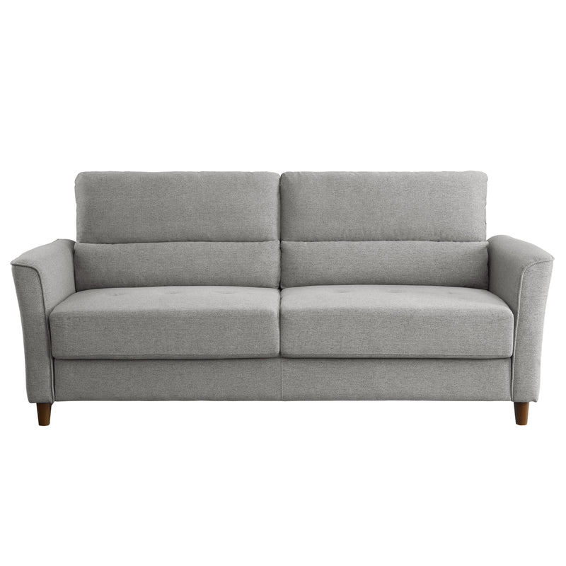 Homelegance Hinshaw Stationary Fabric Sofa 9346GY-3 IMAGE 1