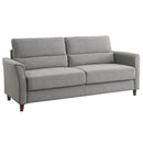 Homelegance Hinshaw Stationary Fabric Sofa 9346GY-3 IMAGE 2