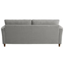 Homelegance Hinshaw Stationary Fabric Sofa 9346GY-3 IMAGE 3