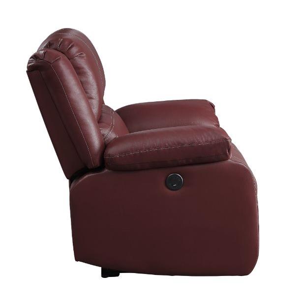 Acme Furniture Zuriel Power Polyurethane Recliner 52153 IMAGE 6