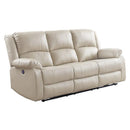 Acme Furniture Zuriel Power Reclining Polyurethane Sofa 54610 IMAGE 2