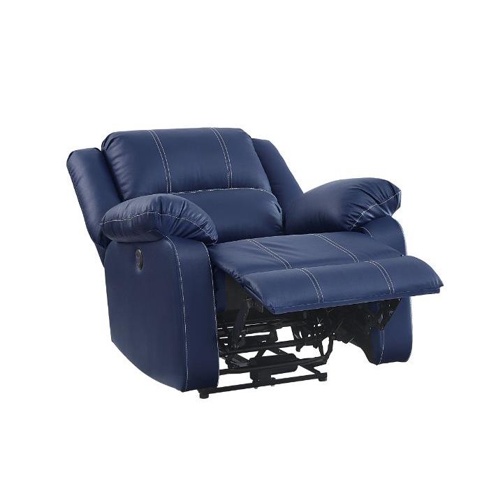 Acme Furniture Zuriel Power Polyurethane Recliner 54617 IMAGE 2