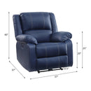 Acme Furniture Zuriel 54617 Power Motion Recliner with USB IMAGE 6