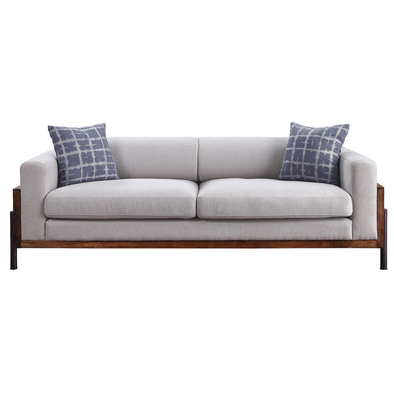 Acme Furniture Pelton Stationary Fabric Sofa 54890 IMAGE 2