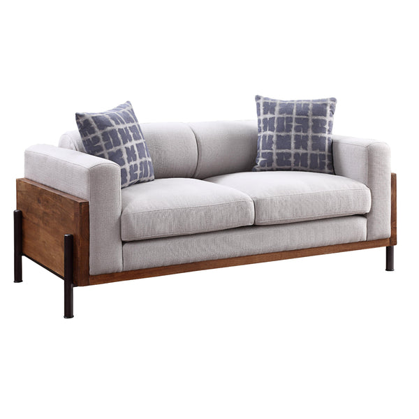Acme Furniture Pelton Stationary Fabric Loveseat 54891 IMAGE 1