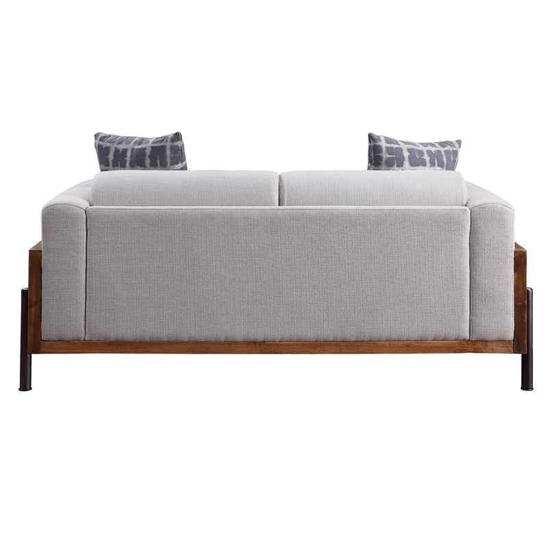Acme Furniture Pelton Stationary Fabric Loveseat 54891 IMAGE 4