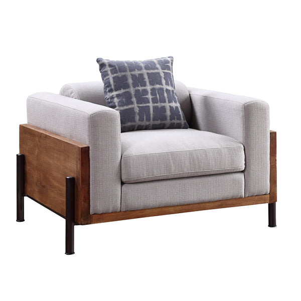 Acme Furniture Pelton Stationary Fabric Chair 54892 IMAGE 1