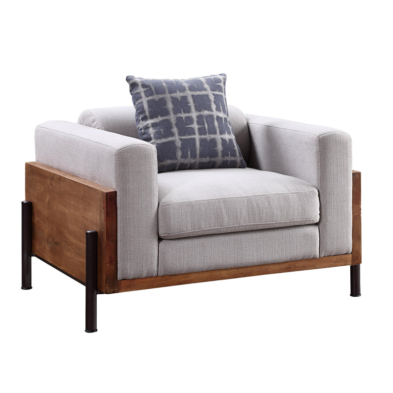 Acme Furniture Pelton Stationary Fabric Chair 54892 IMAGE 1