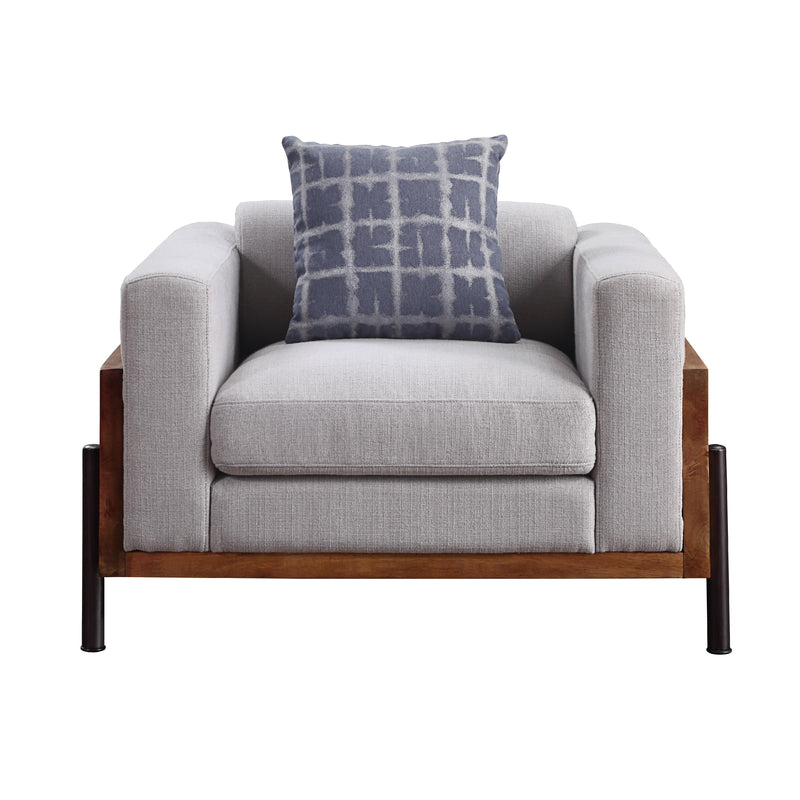 Acme Furniture Pelton Stationary Fabric Chair 54892 IMAGE 2