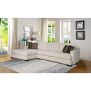 Acme Furniture Kevina Fabric 2 pc Sectional 55175 IMAGE 2