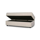 Acme Furniture Kevina Fabric Storage Ottoman 55177 IMAGE 2