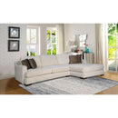 Acme Furniture Kevina Fabric 2 pc Sectional 55195 IMAGE 2
