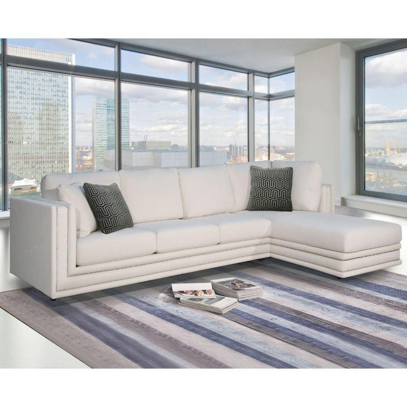 Acme Furniture Katell Fabric 2 pc Sectional 55200 IMAGE 2