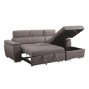Acme Furniture Haruko Fabric Sleeper Sectional 55535 IMAGE 6