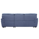 Acme Furniture Haruko Fabric Sleeper Sectional 55540 IMAGE 5