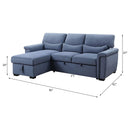 Acme Furniture Haruko 55540 Reversible Sectional Sofa with Sleeper & Storage IMAGE 9