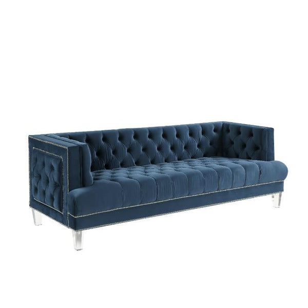 Acme Furniture Ansario Stationary Fabric Sofa 56455 IMAGE 1