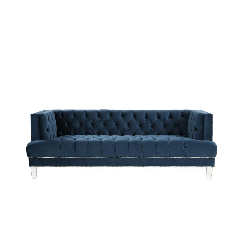 Acme Furniture Ansario Stationary Fabric Sofa 56455 IMAGE 4