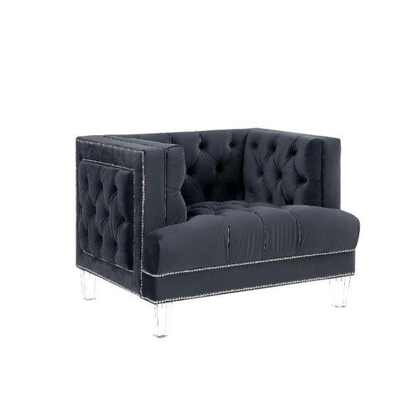 Acme Furniture Ansario Stationary Fabric Chair 56462 IMAGE 1
