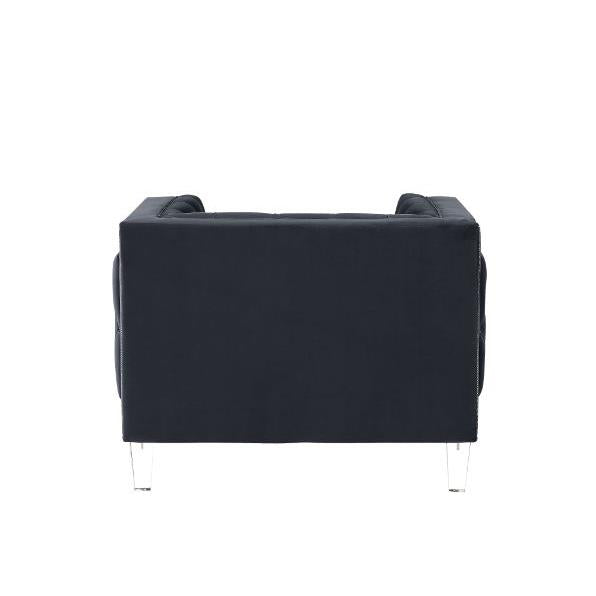 Acme Furniture Ansario Stationary Fabric Chair 56462 IMAGE 2