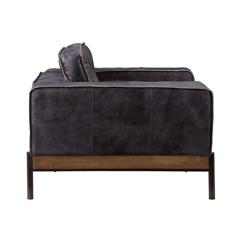 Acme Furniture Silchester Stationary Leather Sofa 56505 IMAGE 3