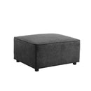 Acme Furniture Silvester Fabric Ottoman 56876 IMAGE 1