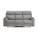 Acme Furniture Aulada Reclining Fabric Sofa 56900 IMAGE 1