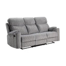 Acme Furniture Aulada Reclining Fabric Sofa 56900 IMAGE 2