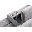 Acme Furniture Aulada Reclining Fabric Loveseat 56901 IMAGE 4