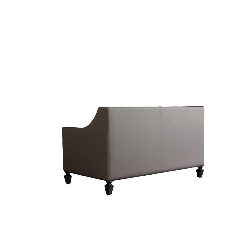 Acme Furniture House Beatrice Stationary Polyurethane Loveseat 58816 IMAGE 3