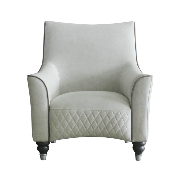 Acme Furniture House Delphine Stationary Polyurethane Accent Chair 58833 IMAGE 1