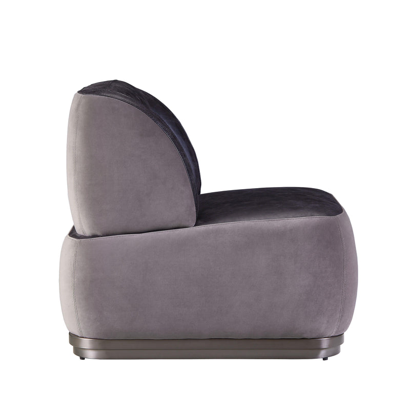 Acme Furniture Decapree Stationary Leather Accent Chair 59270 IMAGE 3